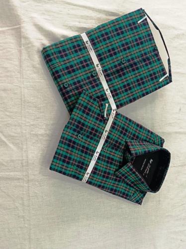 PL COTTON READYMADE TWILL DESIGN SHIRTS 42 HS